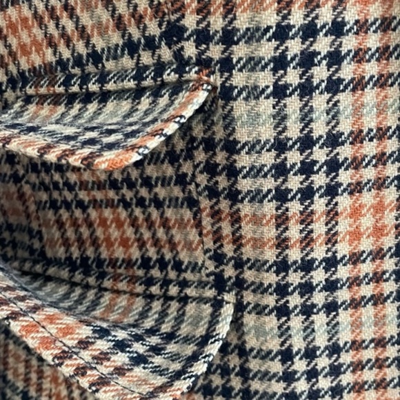 J. Crew Vintage Wool Plaid Blazer - Picture 6 of 7